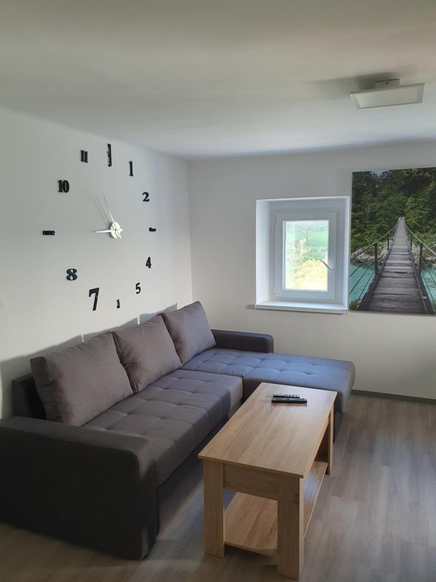 Apartment Ledince Most na Soči Eksteriør bilde